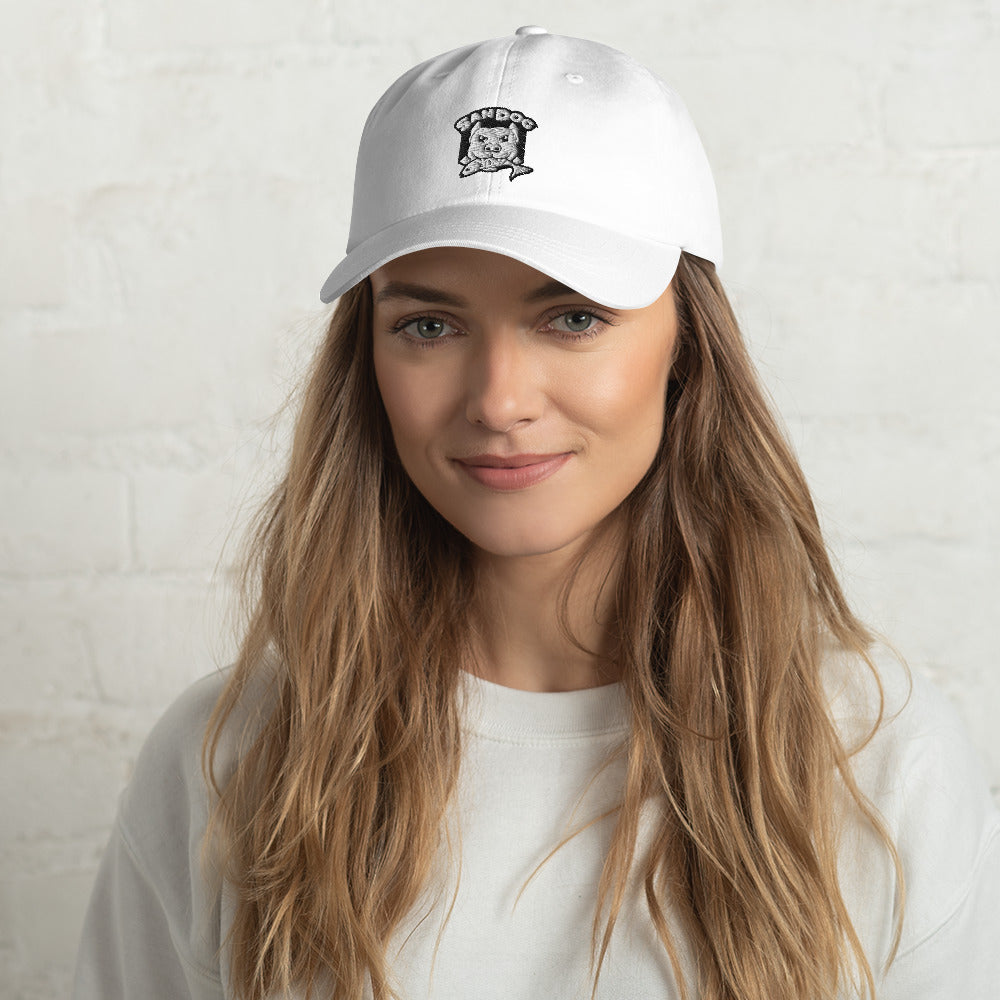 Embroidered San Dog Dad Hat
