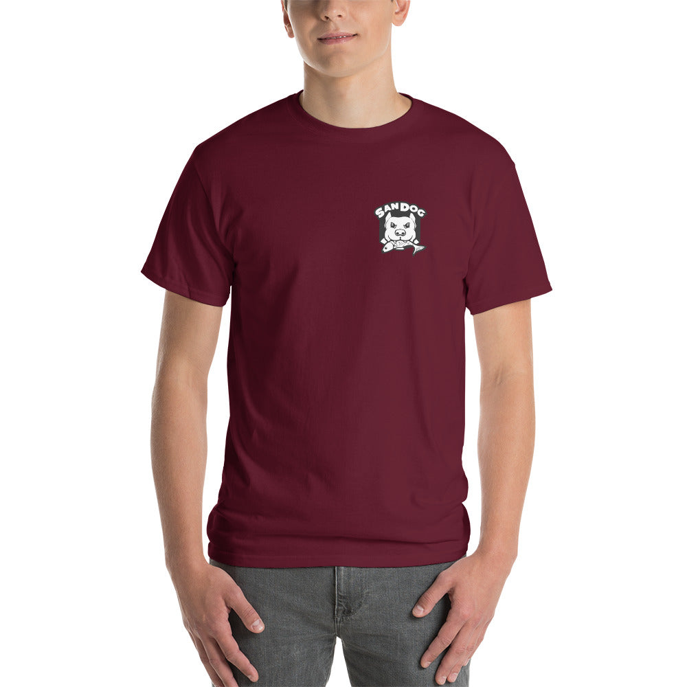 San Dog Printed Logo Short Sleeve T-Shirt