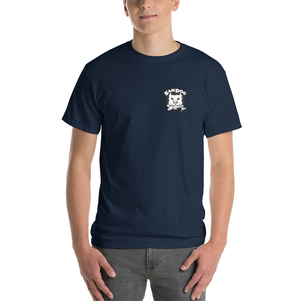 San Dog Printed Logo Short Sleeve T-Shirt