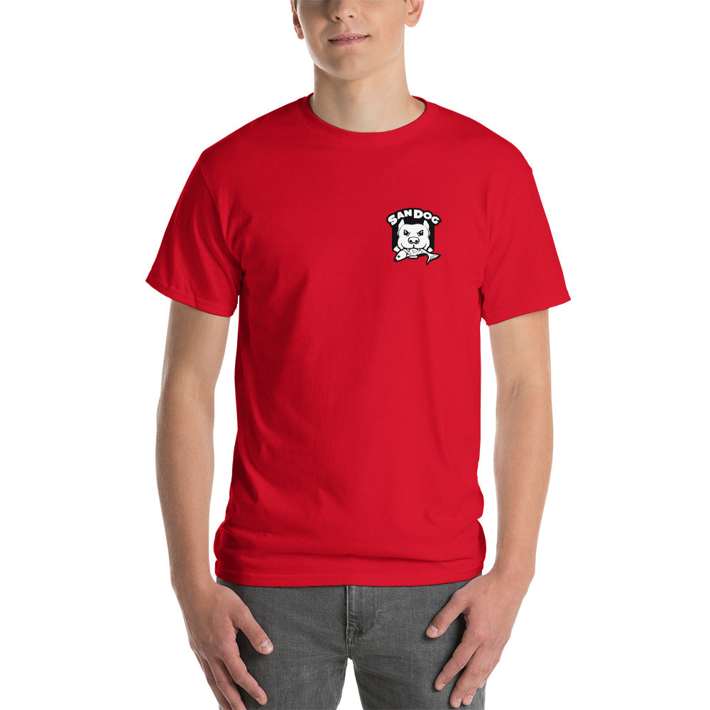 San Dog Printed Logo Short Sleeve T-Shirt