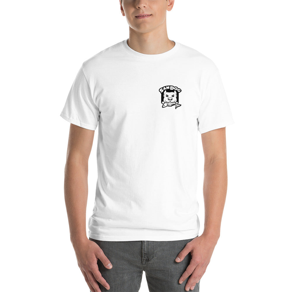San Dog Printed Logo Short Sleeve T-Shirt