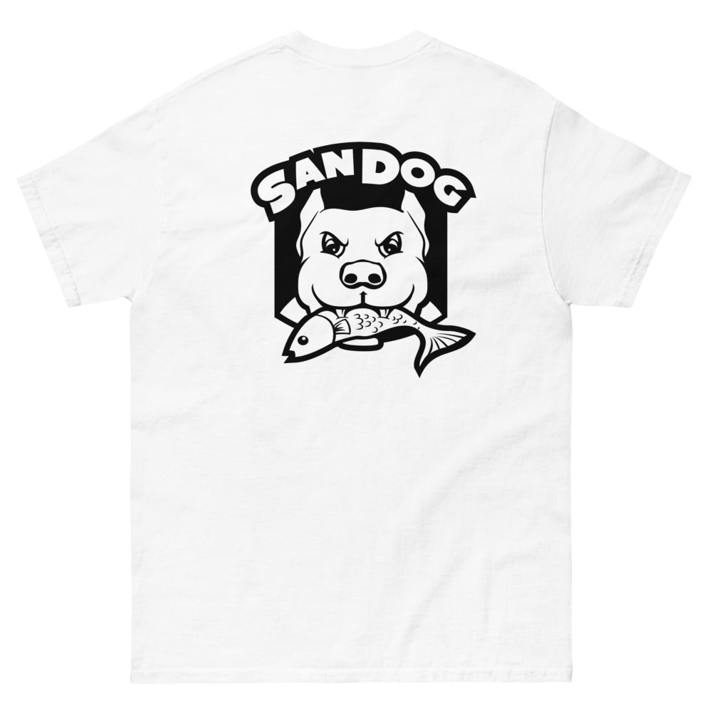 San Dog Printed Logo Men's Heavyweight Tee